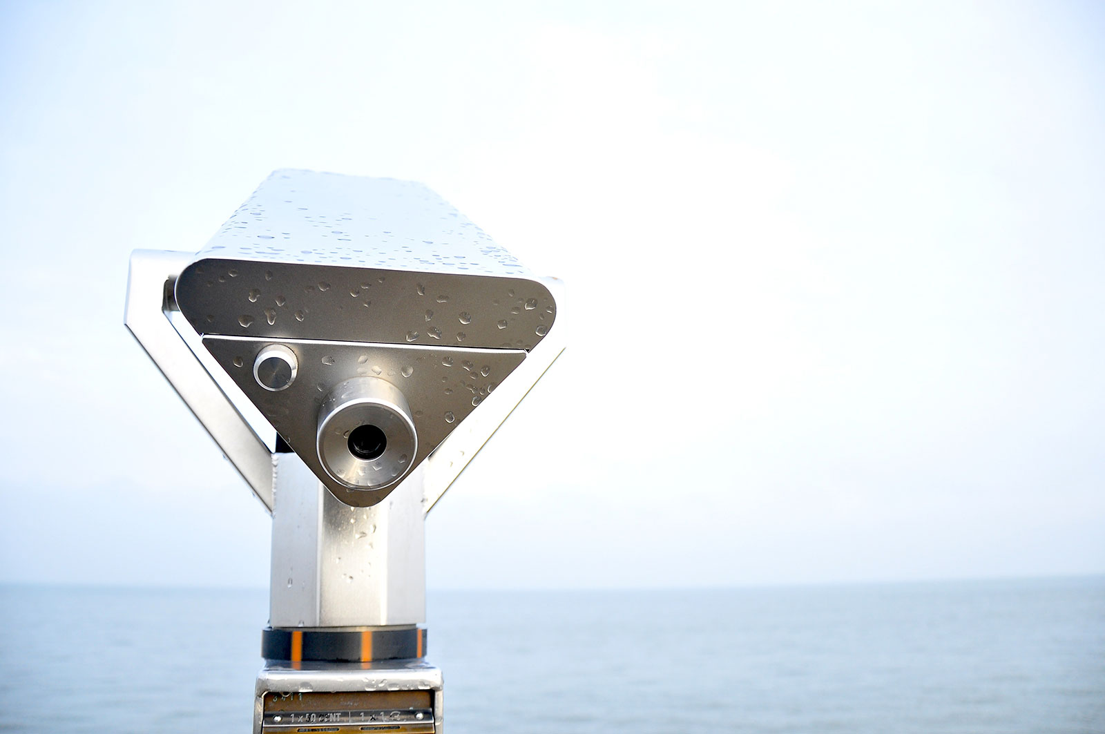 Looking into the sea